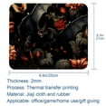 thumbnail image 5 of Bat Square Desk Mat Mouse Mat Mouse Pad, 8.3x9.8 Inch, Non-Slip Rubber Bottom, Printed, Suitable for Office and Gaming, 5 of 6