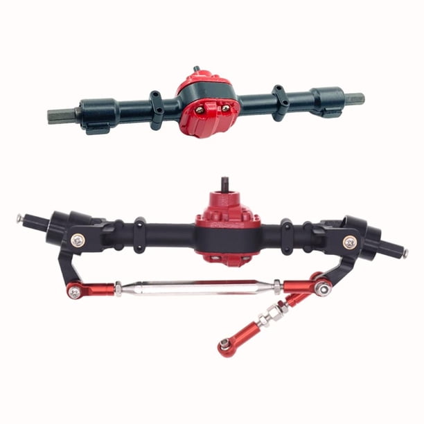 eje trasero delantero del coche rc Eje Trasero Delantero Para D90 D96 MN90 MN99 MN99S 1/12 RC Negro Negro Rojo Negro Negro Rojo Magideal eje trasero delantero del coche rc