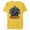 Yellow, variant on Marvel Guardians of the Galaxy Volume 3 Team with Crest - Short Sleeve Blended T-Shirt for Adults - Customized-Dark Heather