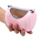 thumbnail image 4 of Bolsa de viaje transpirable para mascotas pequeñas, para hámster, reptiles, color rosa, 4 of 14
