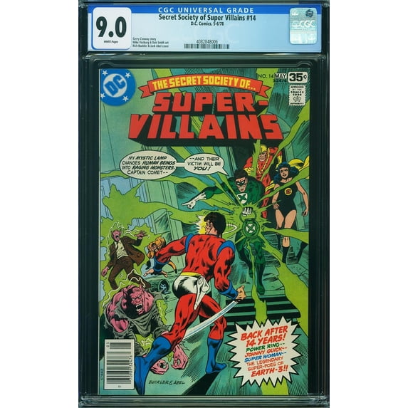 Secret Society of Super Villains #14 - CGC 9 Comic Book