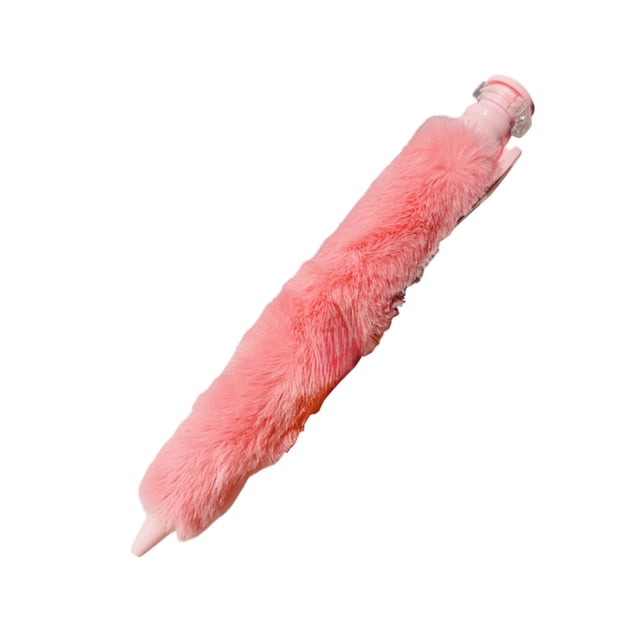 HHBEAUTY Cute Plush Ballpoint Pens Fluffy Animal Writing Instruments, Creative Decorative Squishy Ink Pens, Unique Funny Personalized Gift Pen, Birthday Gifts for Friends