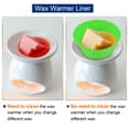 thumbnail image 2 of Uxcell Silicone Wax Melt Warmer Liner for Candle Fragrance Melter Green, 25 Pack, 2 of 6