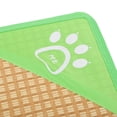 thumbnail image 4 of Toyvian Green Indoor Pet Sleeping Cushion Cooling Mat for Dogs and Cats Lightweight, 4 of 5