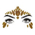 thumbnail image 3 of Pegatinas de tatuaje facial Suministros de maquillaje temporal para fiesta Cosplay Festival de música JShteea Cuidado Belleza, 3 of 8