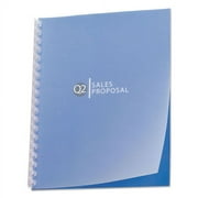 Design View Poly Presentation Covers for Binding Systems, Frost, 11 x 8.5, Unpunched, 25/Pack | Bundle of 2 Packs