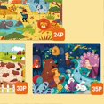 thumbnail image 4 of Kids Jigsaw Puzzles Logical Thinking Hands On Ability Training Early Educational Toys for Children Phase 3 MD3103, 4 of 4