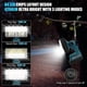 thumbnail image 4 of Luz de Trabajo Portátil LED de 50W para Makita/DeWalt/Milwaukee/Bosch/Ryobi/Black & Decker/Craftsman18V Batería Herramientas para Exteriores, 4 of 24