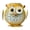 B, variant on Metal Owl Solar Light, Outdoor Solar Owl Lantern, Waterproof Solar Powered Garden Light, Hanging Floral Owl Lantern for Patio Yard Porch