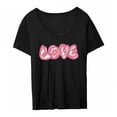 thumbnail image 2 of Camiseta de manga corta para mujer, estilo jersey, moda de primavera y verano, camisetas básicas para mujer, ropa para el trabajo, deportes y caminatas. L, 2 of 9