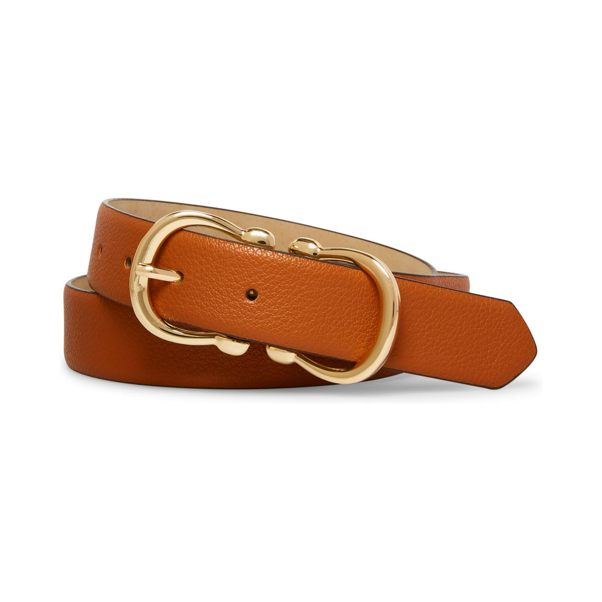 Brown Women's Double Buckle Belt Steve Madden Women's Double