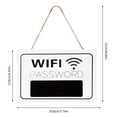thumbnail image 2 of Decoración Rústica Para Colgar En El Hogar, Tiendas, Hoteles Y Lugares Públicos. Letrero De Madera Para Puerta De Baño Con Contraseña De Wifi. Decoración De Pared Para El Hogar., 2 of 3