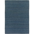 thumbnail image 6 of Hauteloom Pinecliffe Jute Living Room, Bedroom Area Rug - Natural Fibers - Navy - 5' x 8', 6 of 10