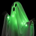 thumbnail image 4 of Light Up Green Ghost Halloween Yard Decoration, Glowing Outdoor Hanging Ghost Prop for Lawn Porch Garden Party, Spooky Holiday Decor for Nighttime Display Indoor Outdoor Scene Setup, 4 of 7