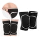 thumbnail image 3 of Rodilleras de esponja shamjiam para gimnasio baloncesto voleibol Negro, 3 of 9
