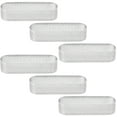 thumbnail image 1 of Miangastore Mousse Rings Silver French Style Cooking Enthusiasts 6Pcs 1.1X3.7In, 1 of 9