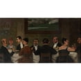 thumbnail image 2 of Józef Wincenty Kruszewski 24x15 Black Ornate Framed Double Matted Museum Art Print Titled: Dinner Party at a Wealthy Jewish House in Krakow (C. 1880), 2 of 5