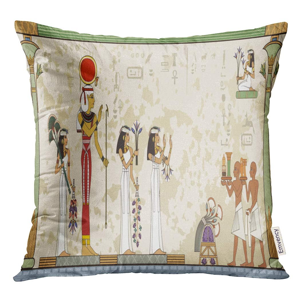 STOAG Pesach Murals Ancient Egypt Scene Egyptian Hieroglyph and Symbol