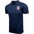 thumbnail image 4 of Icon Sports U.S. Soccer Navy Polo Shirt, 100% Polyester, YS-XL, 1-Pack, 4 of 6