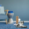 thumbnail image 2 of PUMYPOREITY Cat Scratching Post, Sisal Scratch Posts with Hanging Ball, Durable Sisal Rope Claw Scratcher for Cats, Pet Scratch Sturdy Scratcher Pole Tower, 2 of 7