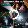 thumbnail image 4 of Chiclom LED Work Light – 180° Rotating Head Flashlight, Dual Beam, Magnetic Base, USB C Rechargeable, Pocket-Sized(1pc), 4 of 8