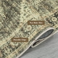 thumbnail image 5 of Garvee Runner Rug 2'x6' Washable Vintage Runners Rug Distressed Rug Non-Slip Floral Print Rug for Hallway Kitchen, Brown, 5 of 7
