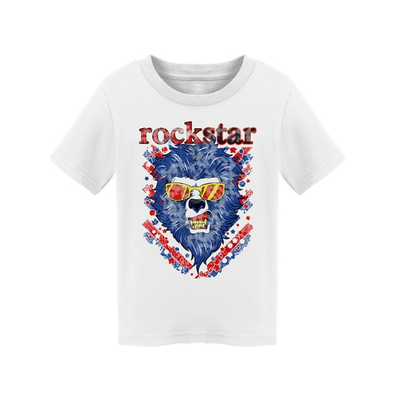 Rock N Roll Lion Graphic  T-Shirt Toddler -Image by Shutterstock,  3 Toddler