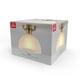 thumbnail image 5 of Lámpara de techo GLOBE 66000129 de latón mate y vidrio esmerilado, 5 of 5