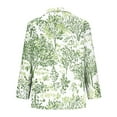 thumbnail image 5 of Craaazy Women's V Neck Long Sleeve Tops Loose Prints Spring Button Shirts Gifts, 5 of 6