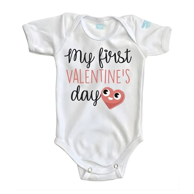 Pañalero My First Valentine Corazon 1 San Valentin Ropa Bebe