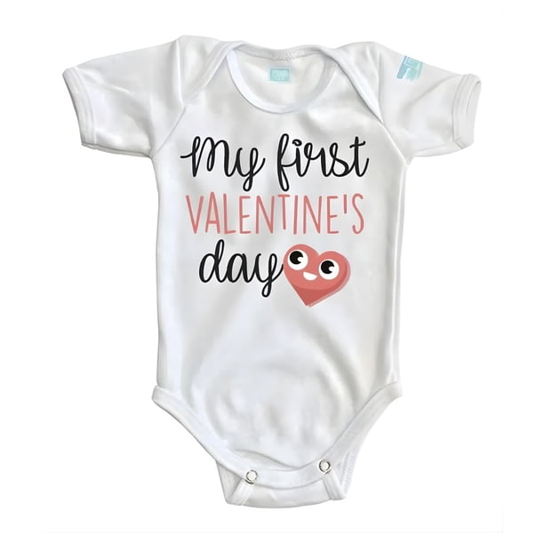 Pañalero My First Valentine Corazon 1 San Valentin Ropa Bebe