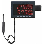 GENERAL LRTH185DL1 Data Logger With Probe, Temp and Humidity