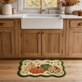 thumbnail image 4 of Fall Entrance Mat Faux 3D Flat Printed Pumpkin Floor Mat, Pumpkin Collection for Home Yard Front Door, 4 of 7