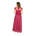 thumbnail image 2 of Women Chiffon Flare Formal Gown, 2 of 3