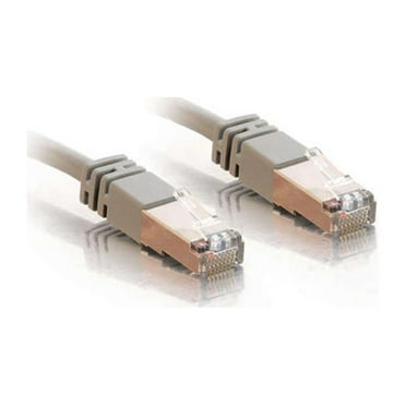 C2G 27265 Cat5e Cable - Snagless Shielded Ethernet Network Patch Cable, Gray (25 Feet, 7.62 Meters)