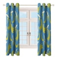 thumbnail image 4 of Colorful Yellow Banana 2pcs Blackout Curtains For Living Room Bedroom Grommet Top Window Set for Left And Right Biparting Open, 4 of 6