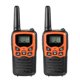 thumbnail image 1 of Radio Walkie Talkie portátil, 22 canales, 10 Km, Uhf, 400-470 Mhz, transceptor de comunicación de largo alcance de banda Dual, 2 uds., 1 of 5