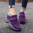 thumbnail image 5 of VKEKIEO Snow Boots for Women Waterproof Round Toe Flat Heel Flats Slip-on Purple Winter Boots, 5 of 9