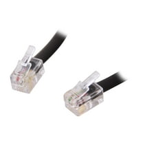 Belkin Pro Series Coiled Telephone Handset Cable - RJ-11 Male Phone - RJ-11 Male Phone - 12ft - Black