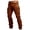 Saffron, variant on OIOLOYJM Cargo Pants for Men Relaxed Fit Ripstop Hiking Trousers with Multi Pockets Casual Outdoor Camping Fishing Pants Khaki L