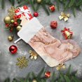 thumbnail image 6 of Coolnut Marble Christmas Stocking Personalized Large Candy Stocking, Xmas Stockings Decoration Hanging Gift for Family Holiday Party Ornaments Decor Fireplace, 6 of 7