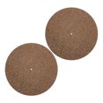 thumbnail image 4 of Mobutofu 2Pcs Vinyl Record Mat Cork Vibration Reduction for Turntable, 4 of 8