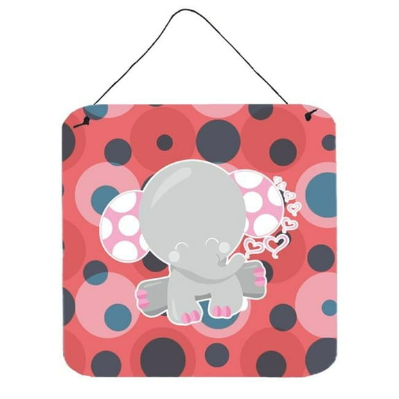 Elephant Lots of Polkadots Wall or Door Hanging Prints