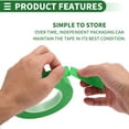 thumbnail image 5 of Unique Bargains Painters Tape Easy Removal 5500x1.9x0.01cm / 60.15 Yards x 0.75 Inches x 140um Masking Master Tape Green, 5 of 6