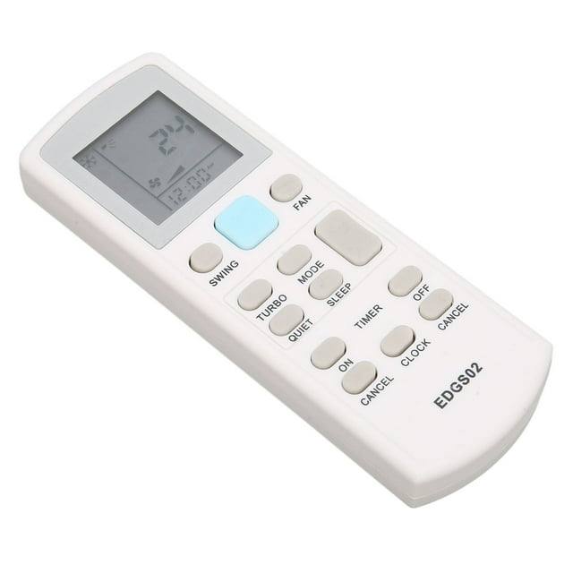 Mando a Distancia para Aire Acondicionado Mando a Distancia de Repuesto para Aire Acondicionado con Pantalla de Subtítulos en Negro LED para ACSON/para APGS02 ECGS02
