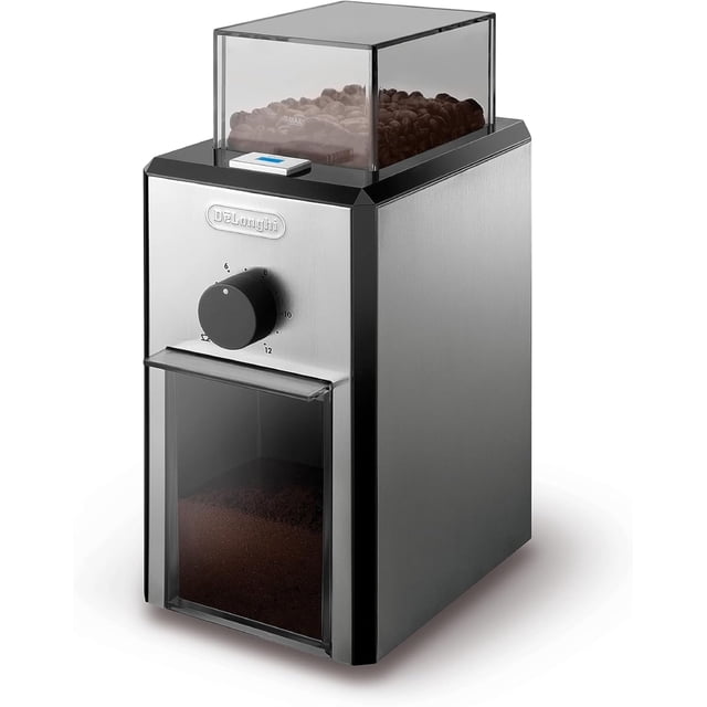 Molino de café De'Longhi de muelas de acero inoxidable 120 V