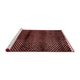 thumbnail image 2 of Ahgly Company Machine Washable Indoor Rectangle Abstract Red Modern Area Rugs, 2' x 4', 2 of 4