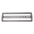 thumbnail image 2 of HILABEE Belt Positioning Auxiliary Ruler Cutting Punch Hole Tool Lightweight Punch Hole Spacing Tool Point End Holes Position Stencil Round, 2 of 9