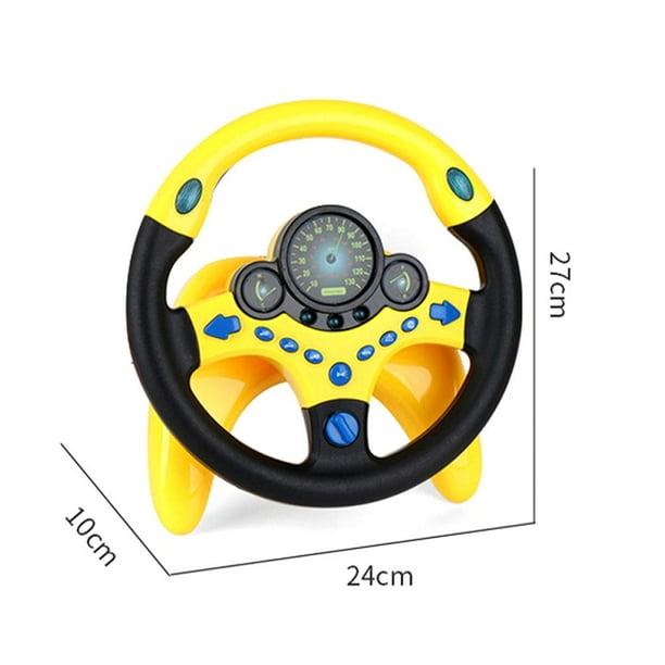 Volant Jouet Volant Pour Enfants Ensemble De Jouets Simulation Volant  Conduite Début Jouet éducatif Cadeau Pour Les Enfants 