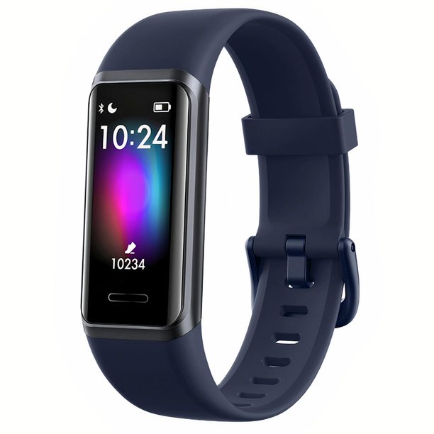 Smartband BINDEN ERA Fit Alexa integrado 14 deportes Ligera azul marino